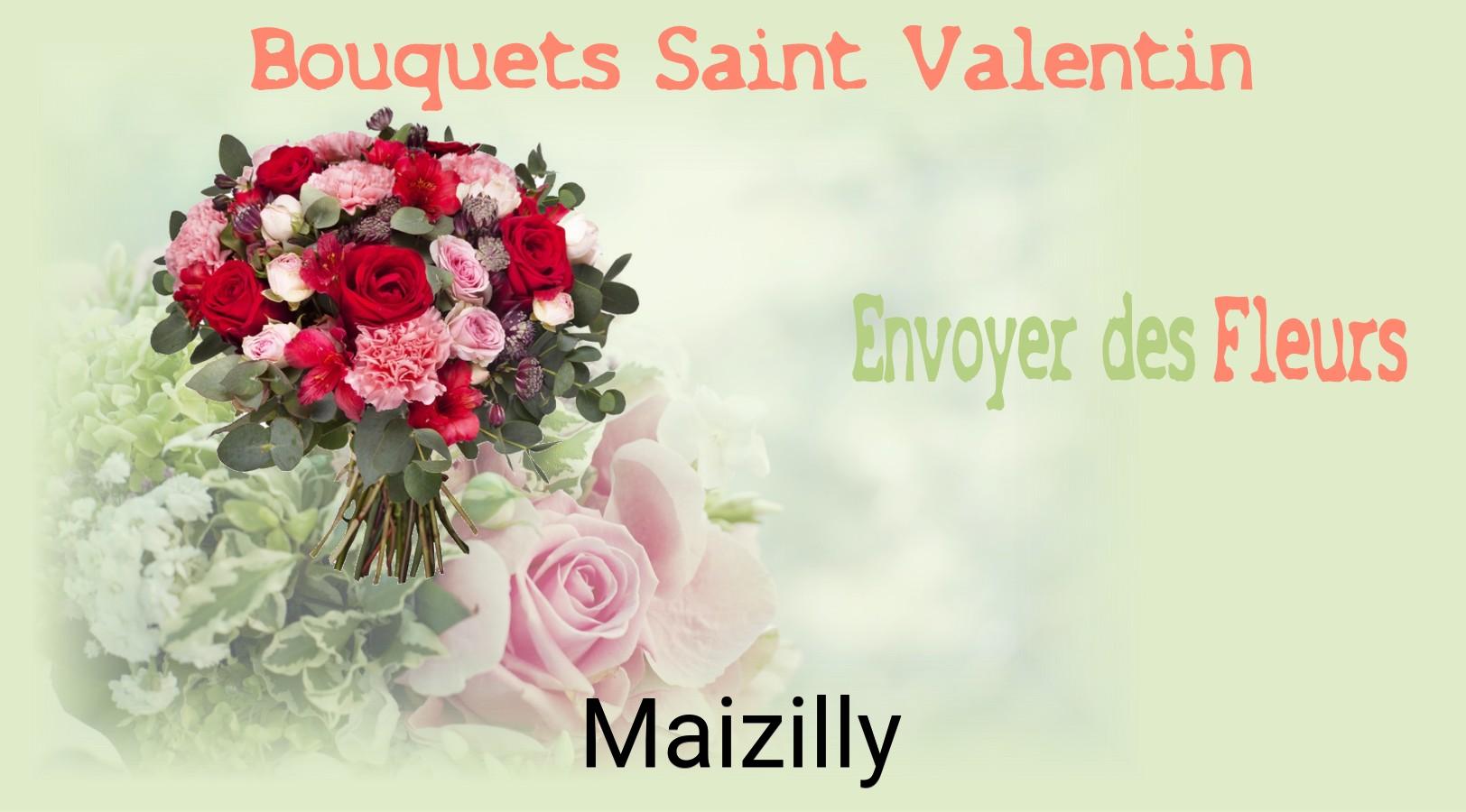 Roses de Saint-Valentin livrées à Maizilly